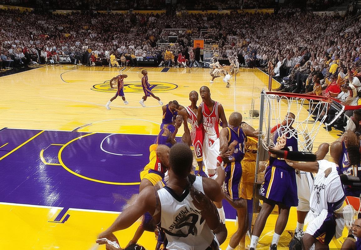 2007年NBA火箭VS湖人经典巅峰对决：姚麦对科比传奇之战